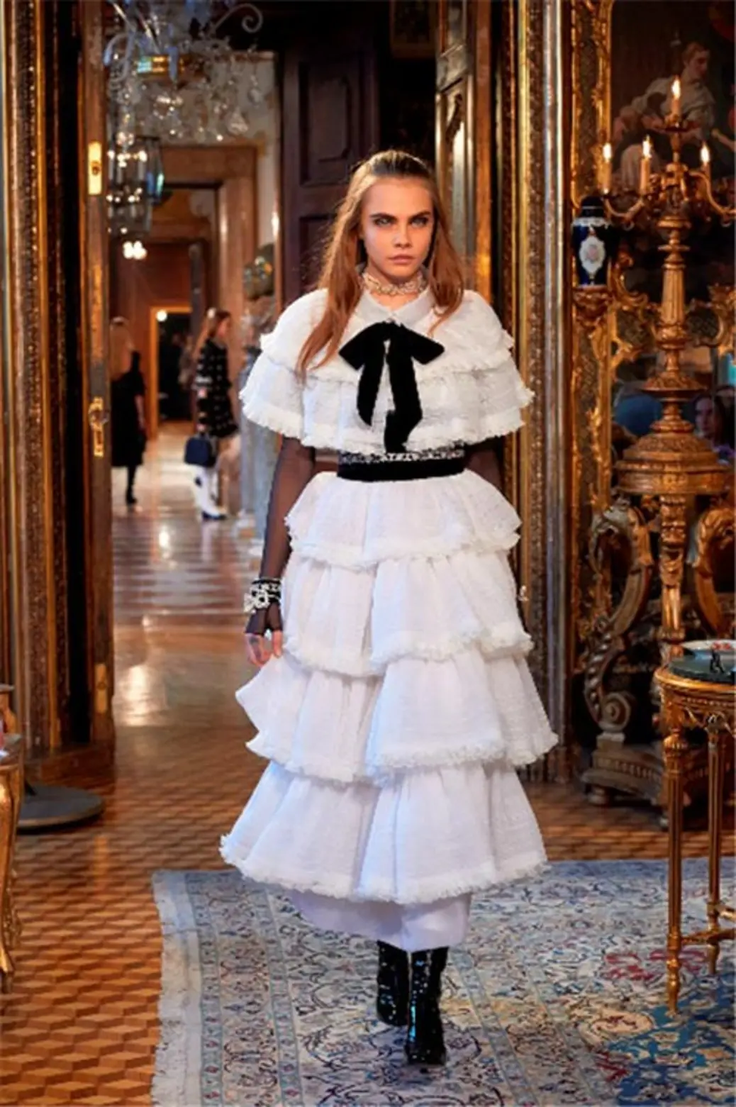 Cara Delevingne in Metier d’Arts Paris-Salzburg 2012