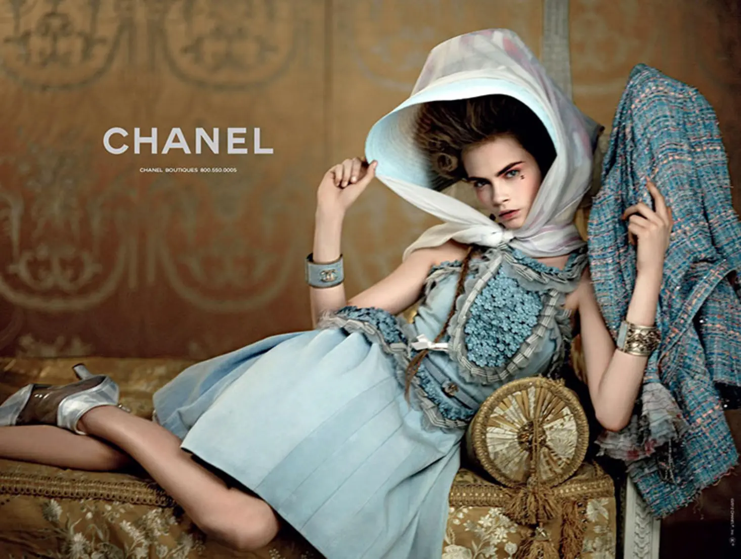 Cara Delevingne featured in Chanel Cruise 2012/13 campaign