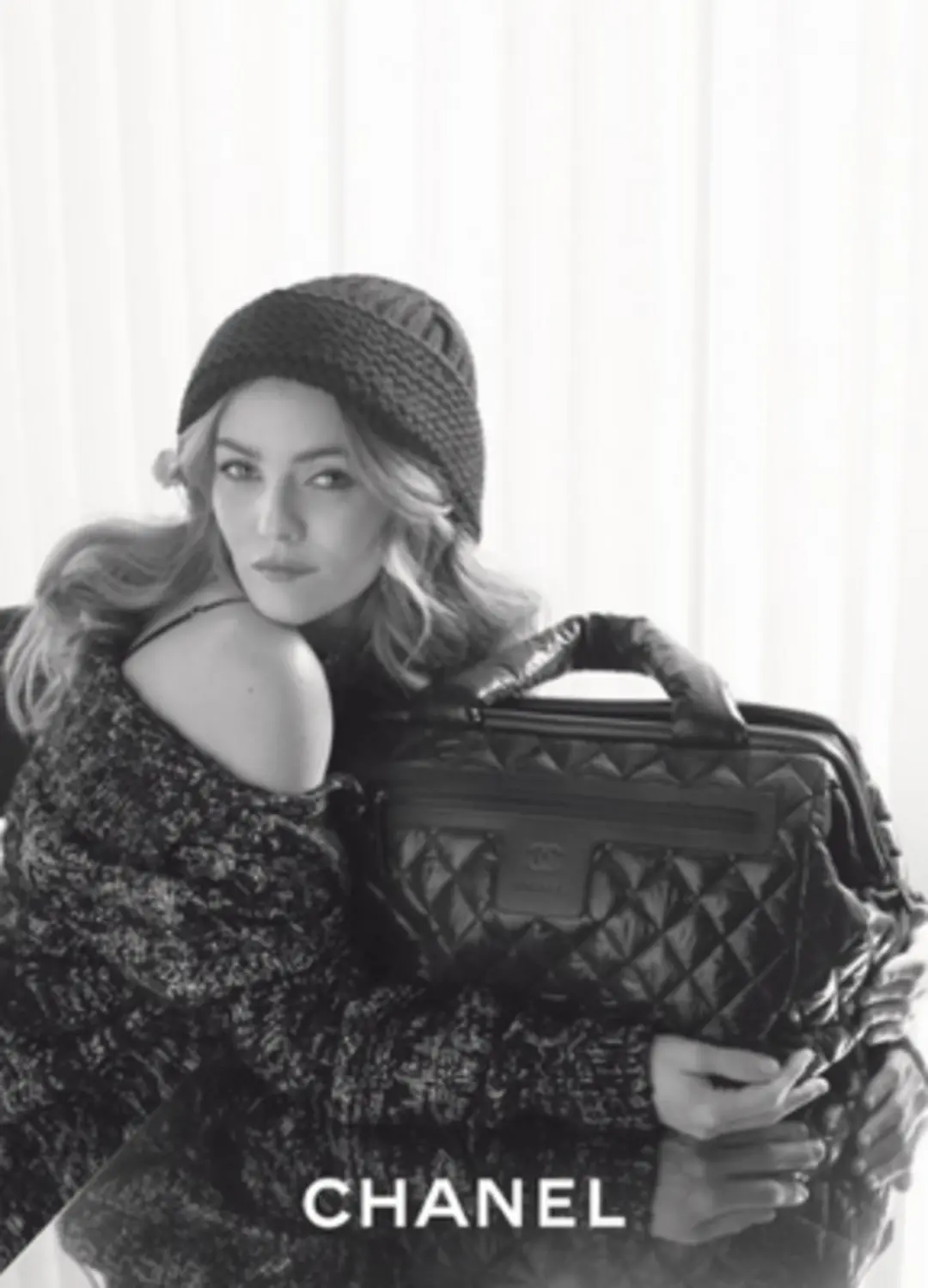 Vanessa Paradis in Coco Cocoon bag campaign, 2010