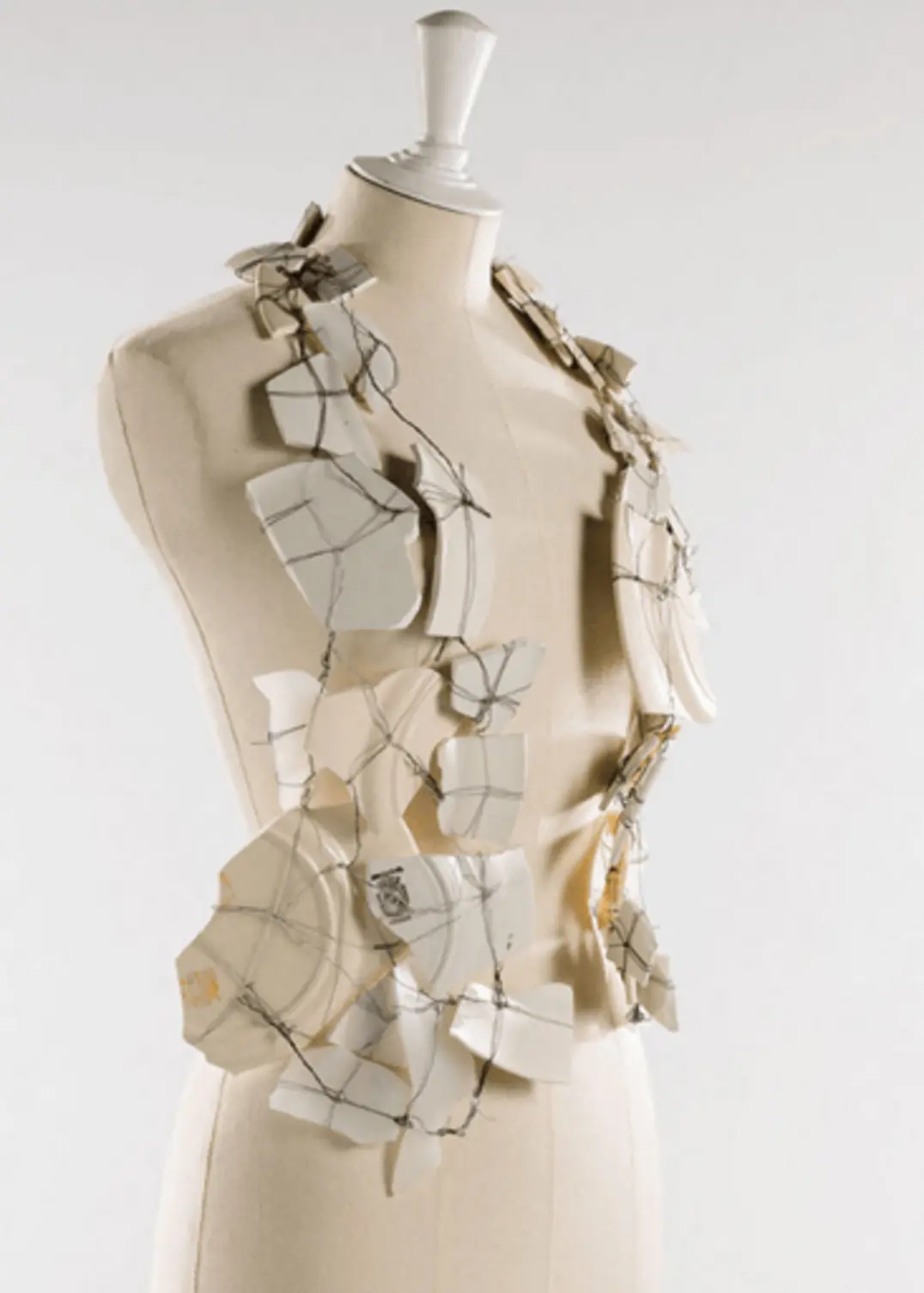 Martin Margiela's necklace from broken crockery
