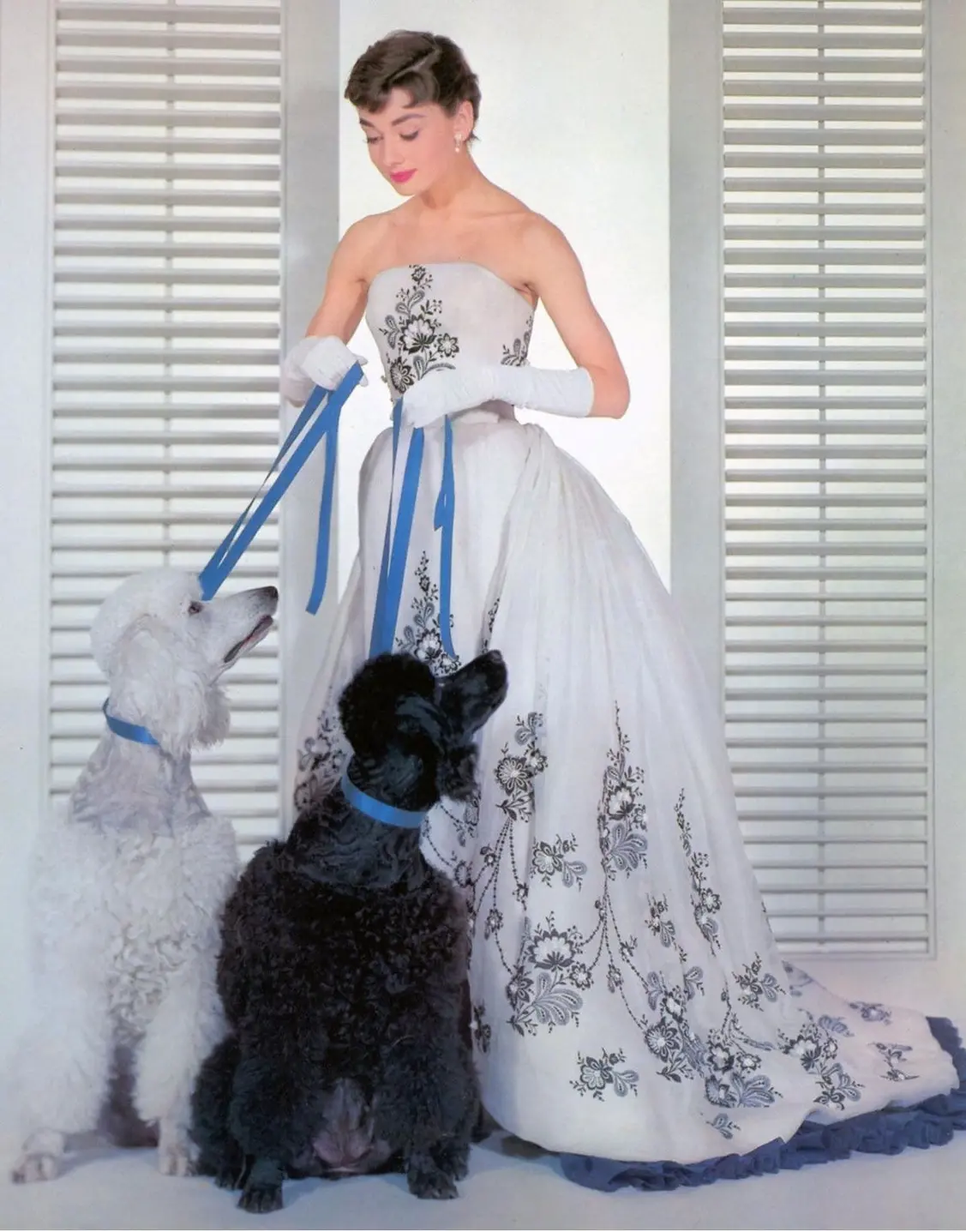 Audrey Hepburn wearing Givenchy in Sabrina, 1954