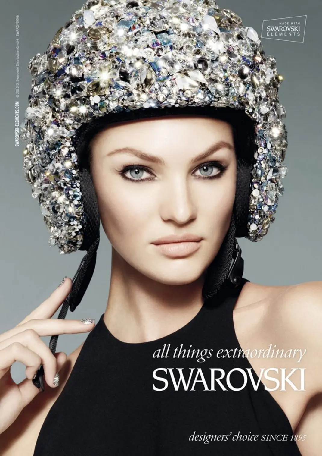 Candice Swanepoel stars in Swarovski's Spring 2013 campaign