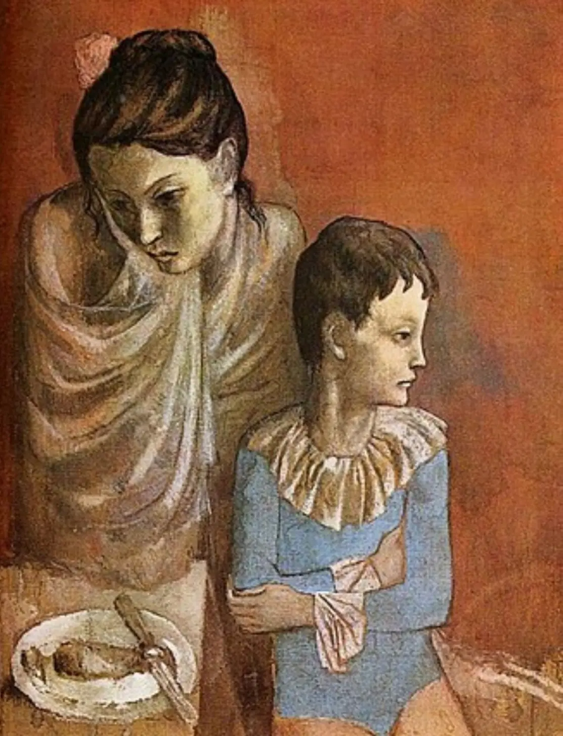 Les Baladins (Mother and Child, Acrobats)