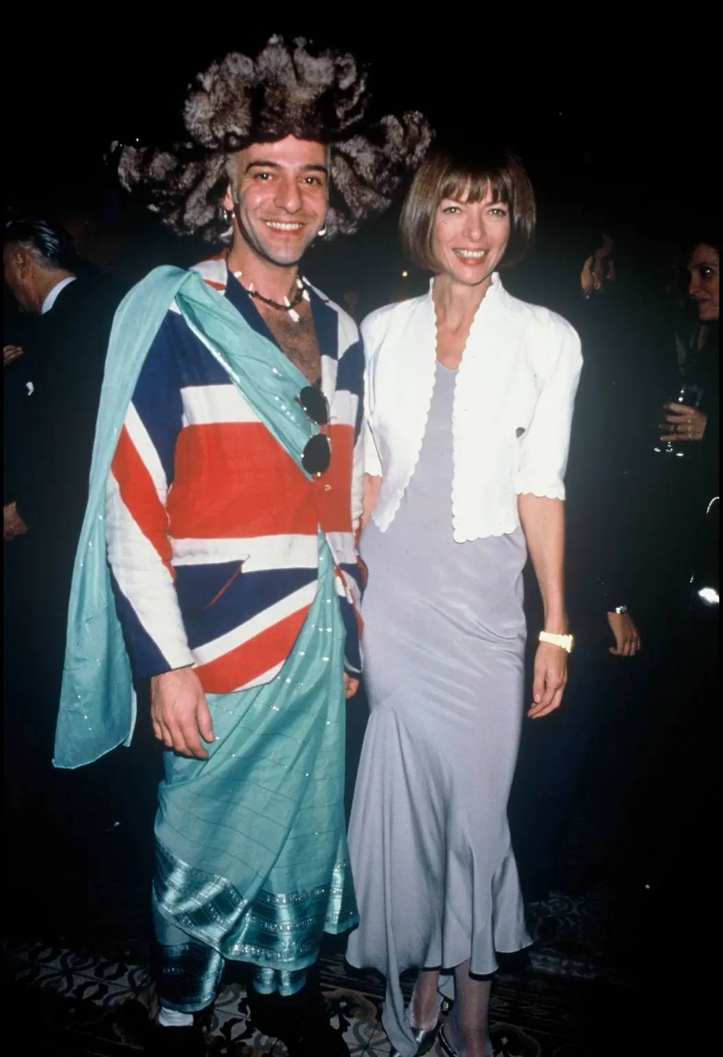 Anna Wintour with John Galliano