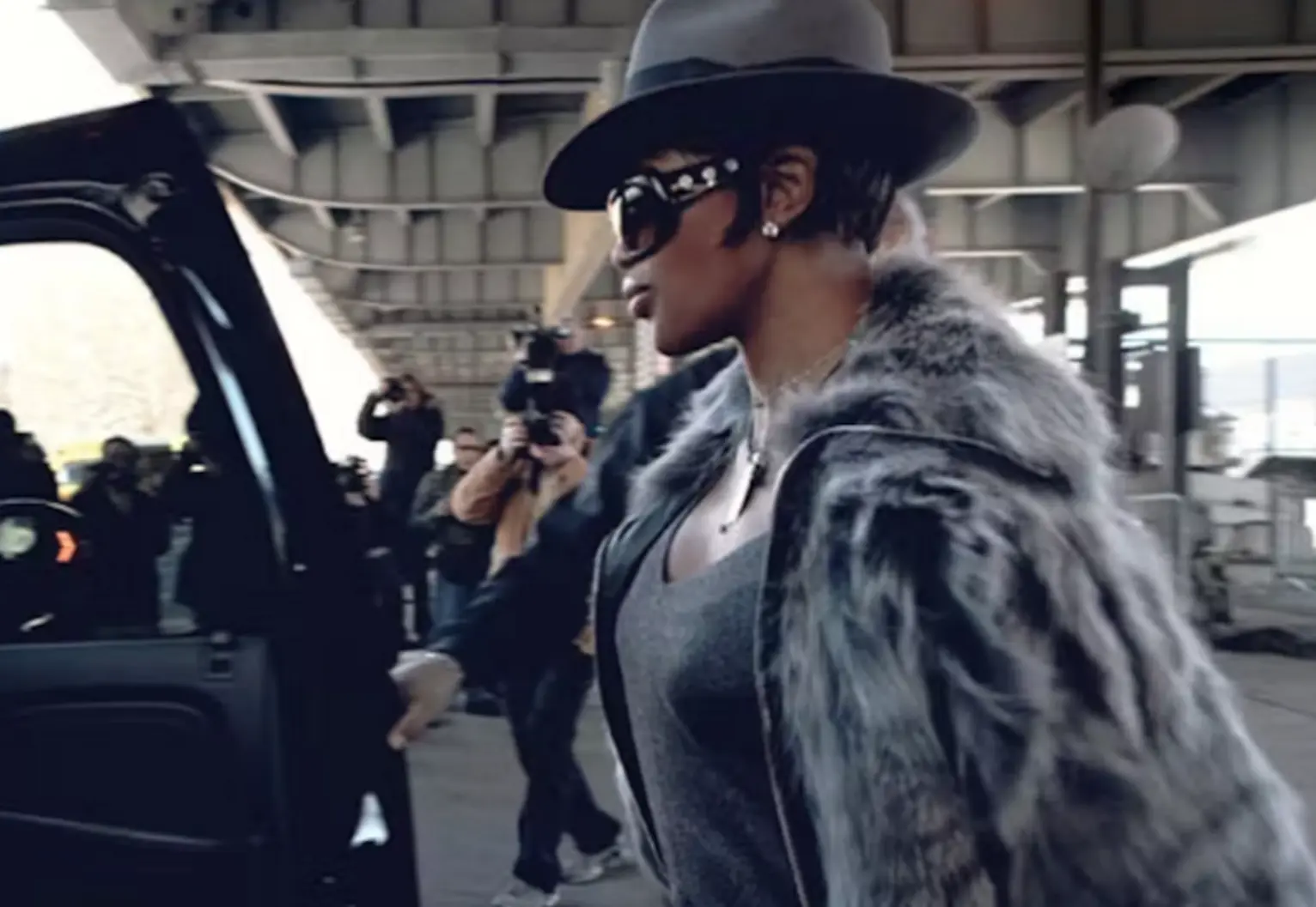 Naomi Campbell during her legal drama