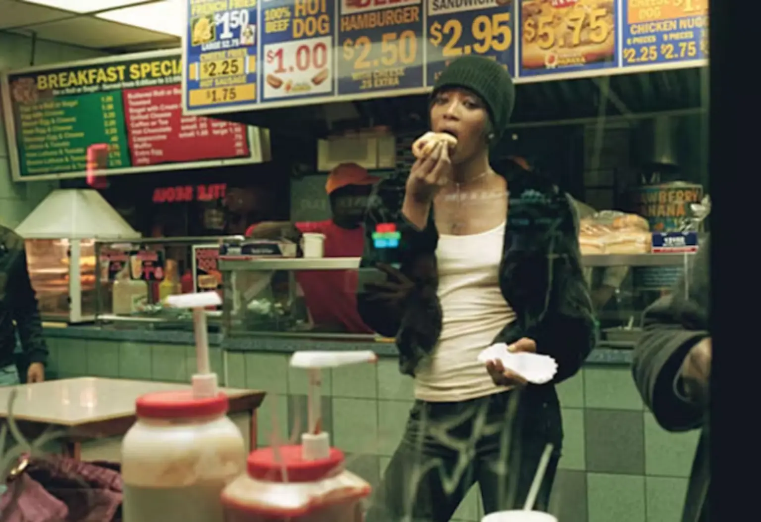 Naomi Campbell during her legal drama