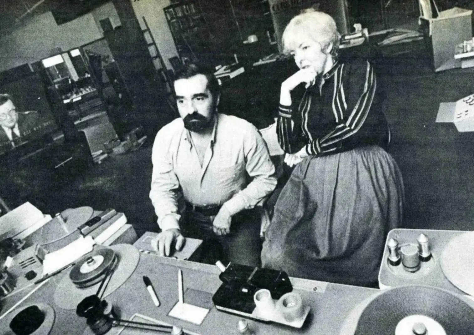 Martin Scorsese with Thelma Schoonmaker
