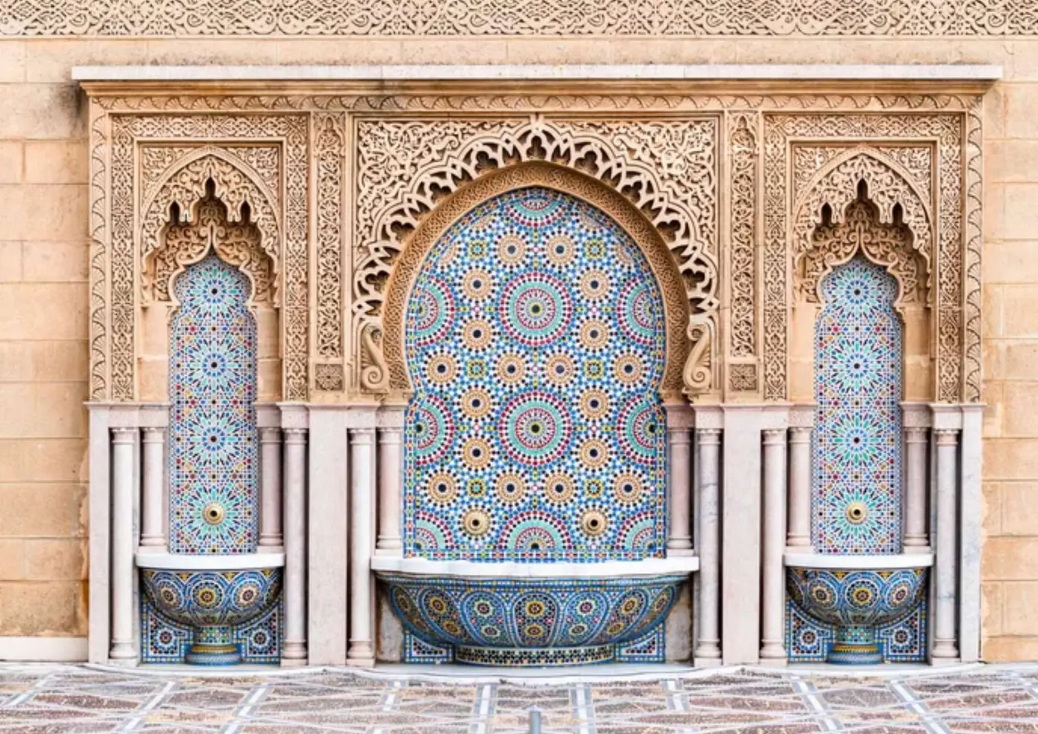 Mosque Hassan in Rabat, Morocco