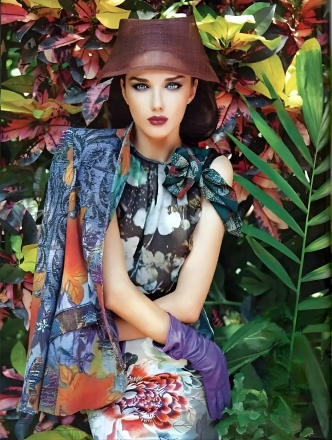 Anne Enke for Vogue Mexico, December 2011