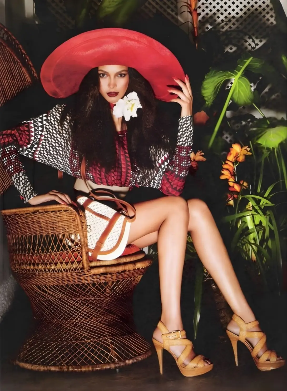 Lais Ribeiro for Vogue Brazil, July 2011