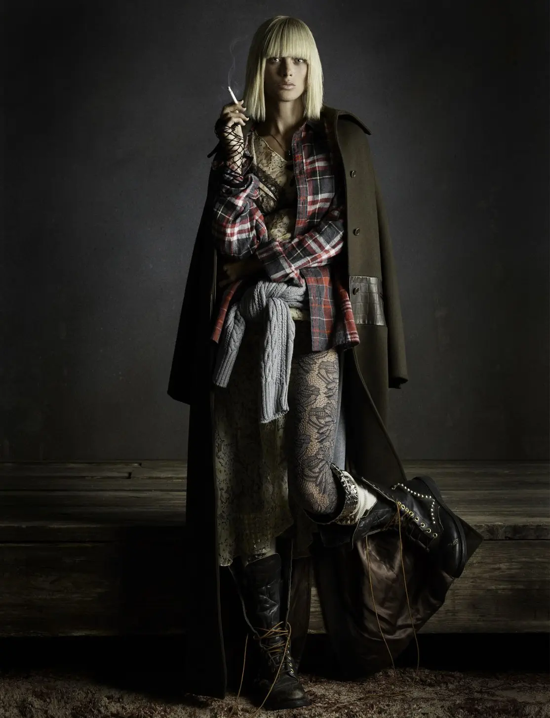 Carolyn Murphy for Vogue Germany December 2012