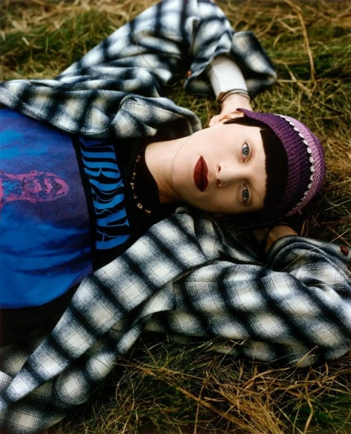 Vogue US December 1992 Editorial featuring Kristen McMenamy