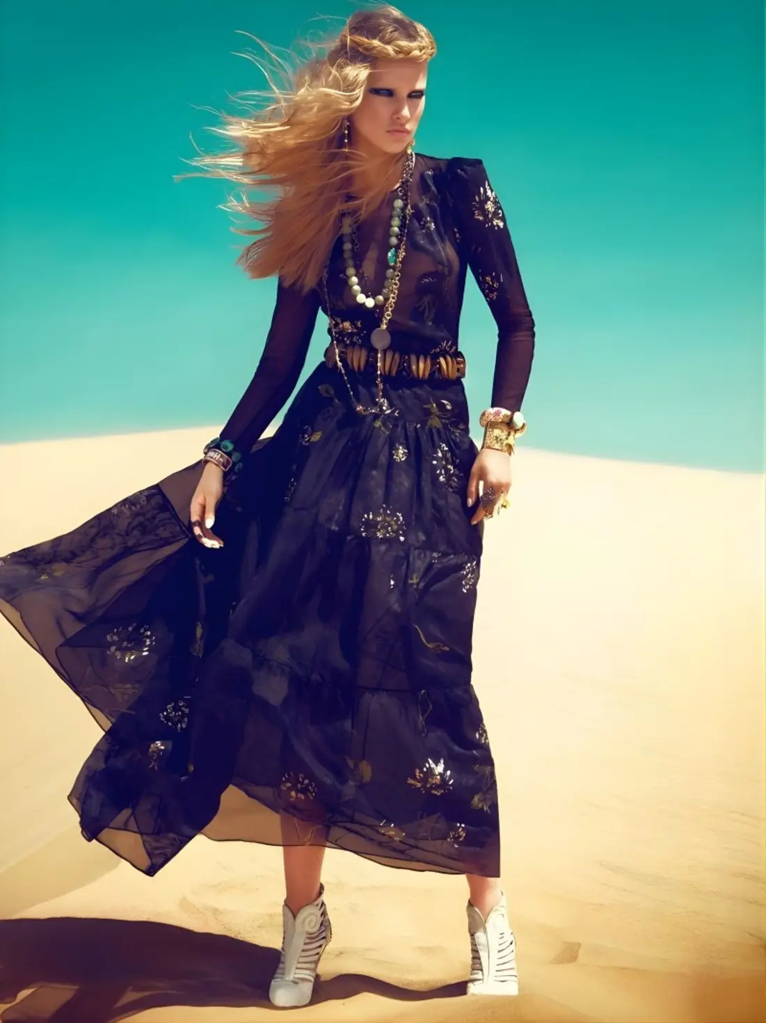 Marcelina Sowa for Grazia UK, June 2012