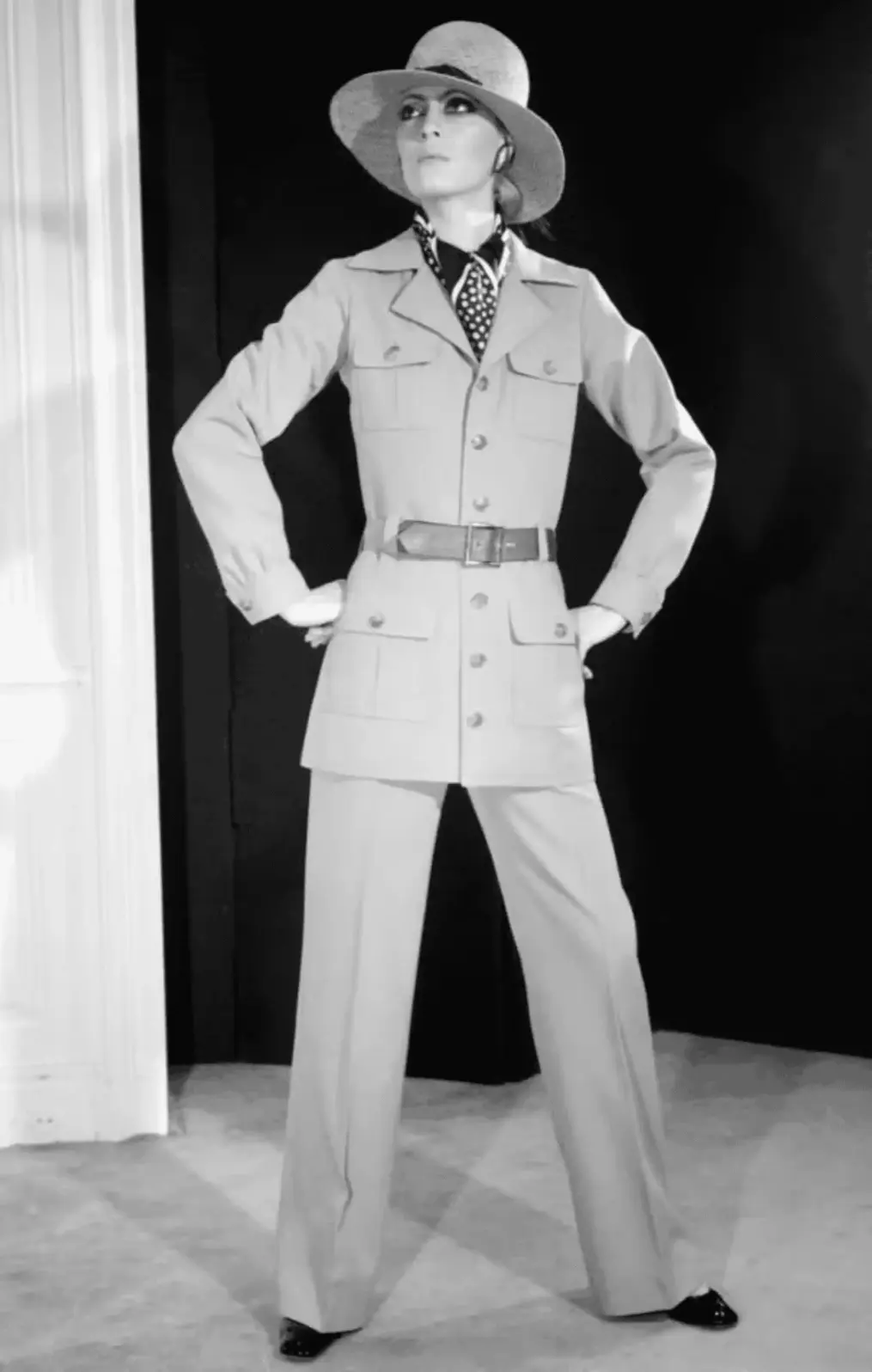 Safari jacket by Yves Saint Laurent