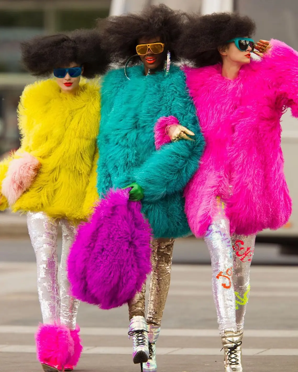 Edda Oscars, Fatou Noba, and Natallia Krauchanka for Glamour Italia, October 2012 Issue