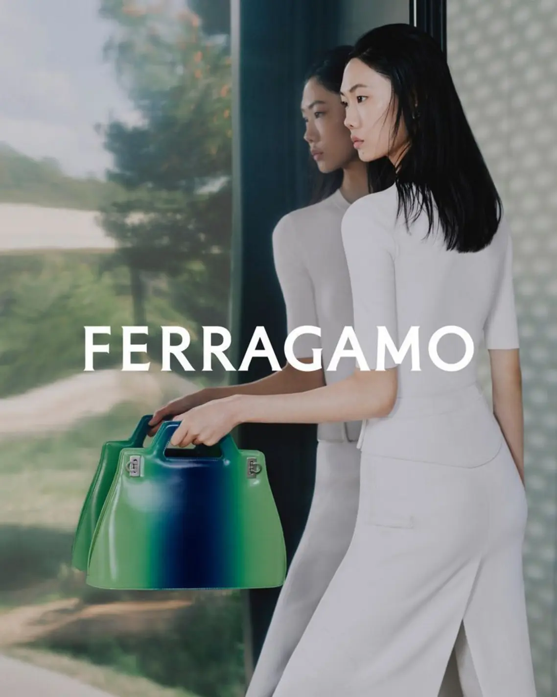 Ferragamo Pre-Fall 2023 Campaign Featuring Silja Kang