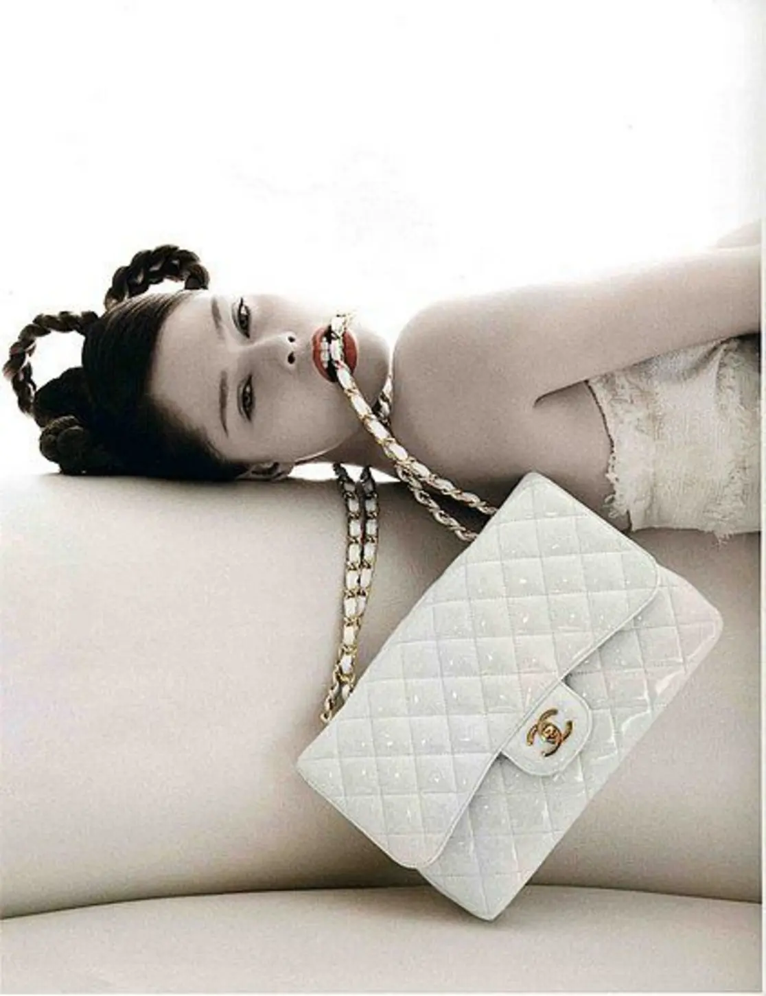 Coco Rocha in Chanel for Neiman Marcus The Book Catalog, June 2008