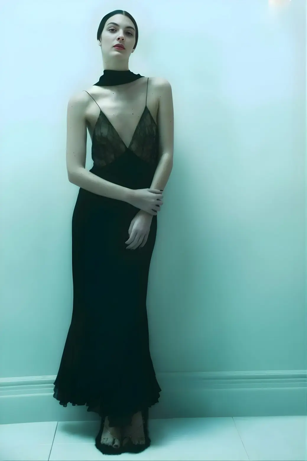 Vittoria Ceretti for Khaite Pre-Fall 2023