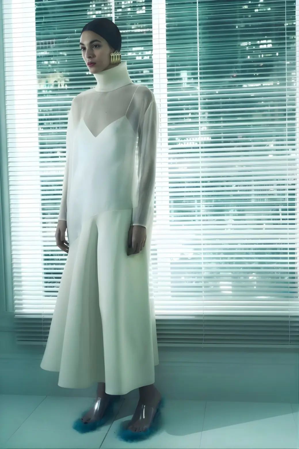 Vittoria Ceretti for Khaite Pre-Fall 2023