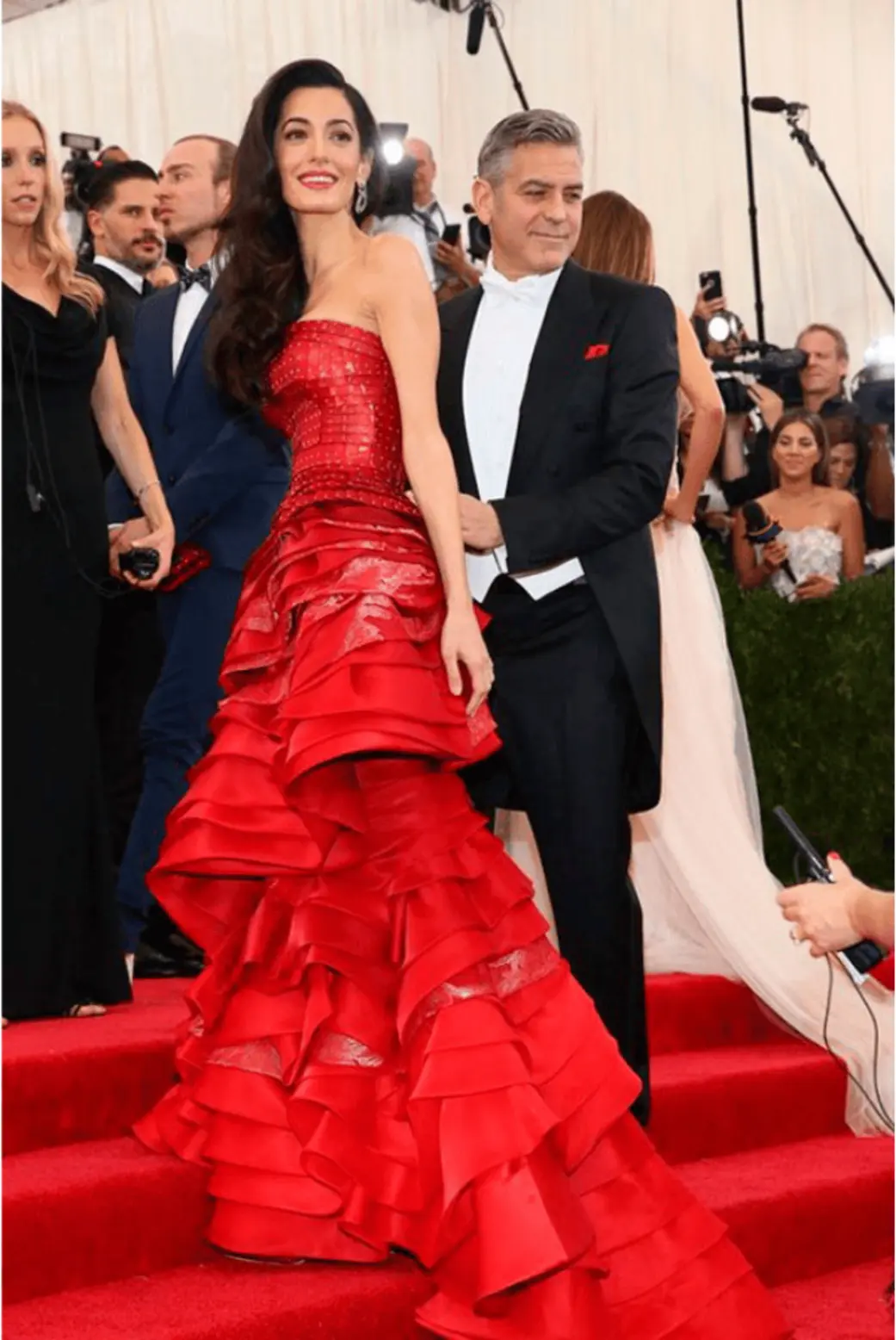 Amal Clooney at the Met Gala 2016