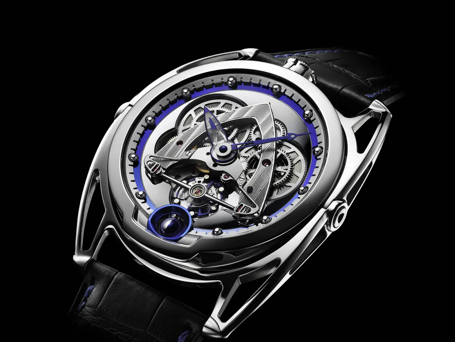 De Bethune DB28 Steel Wheels watch