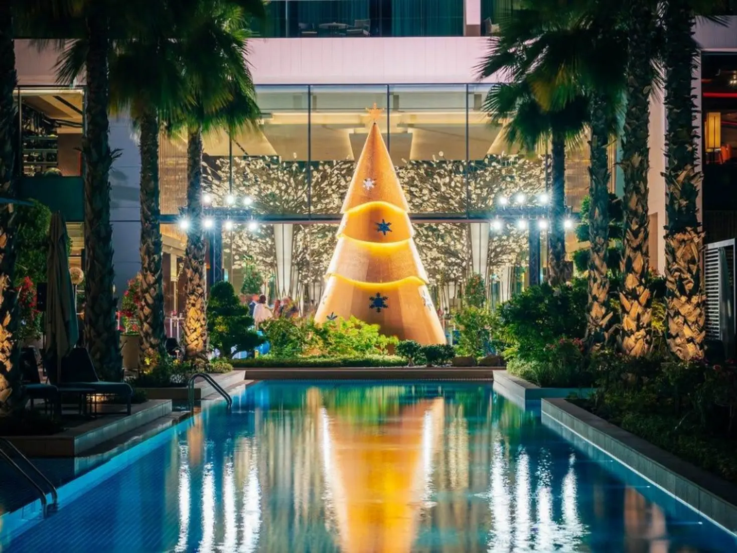 Mandarin Oriental Jumeira Christmas tree3