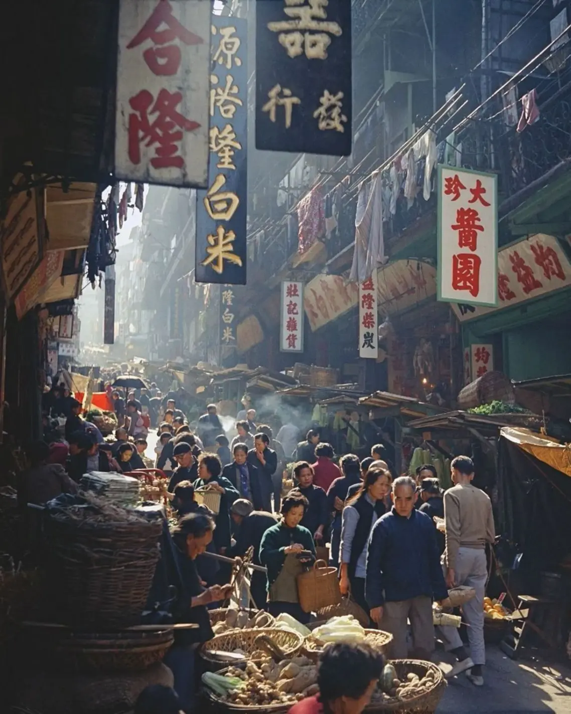 Crowded markets