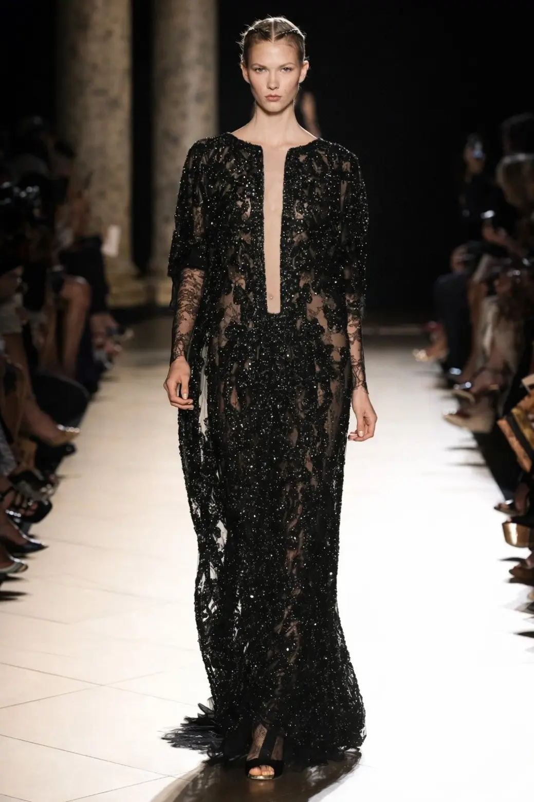 H-Line in Elie Saab Haute Couture Fall 2012
