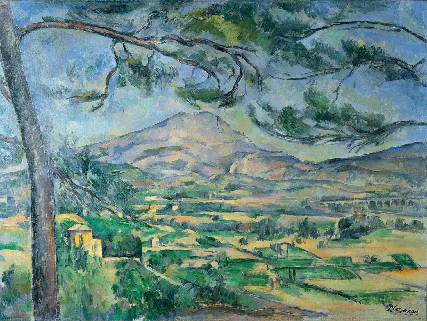 Montagne Sainte-Victoire by Paul Cézanne