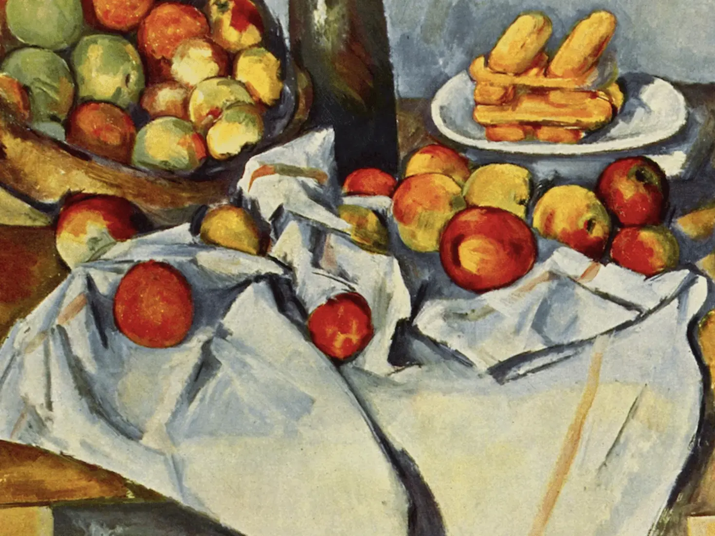 Still Life with Apples by Paul Cézanne