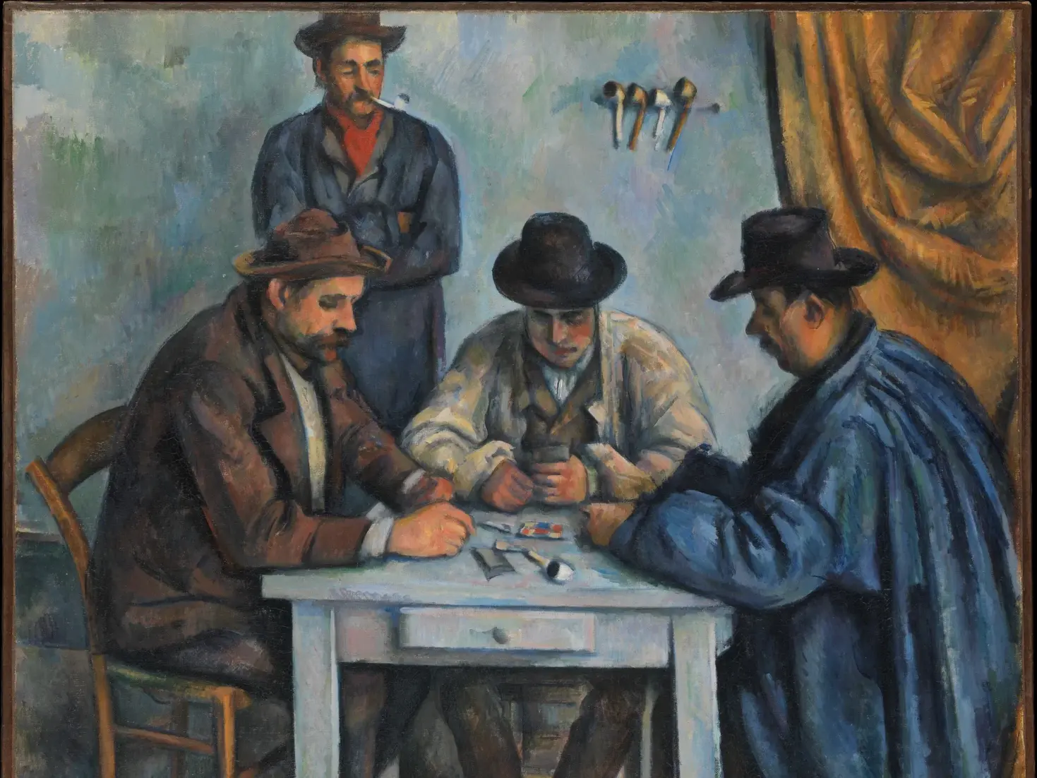 The Card Players by Paul Cézanne