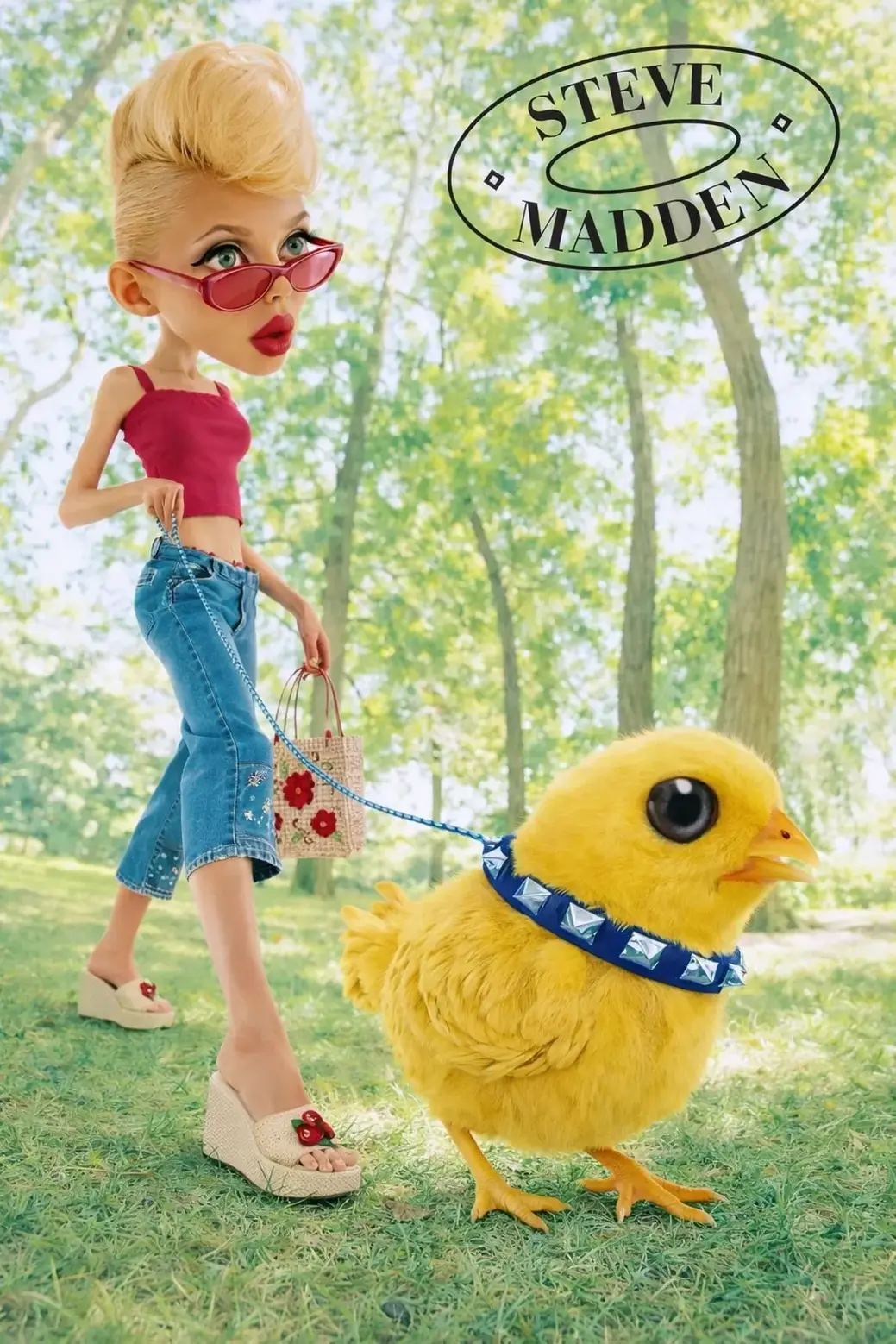 Steve Madden Big Head Girls Campaign