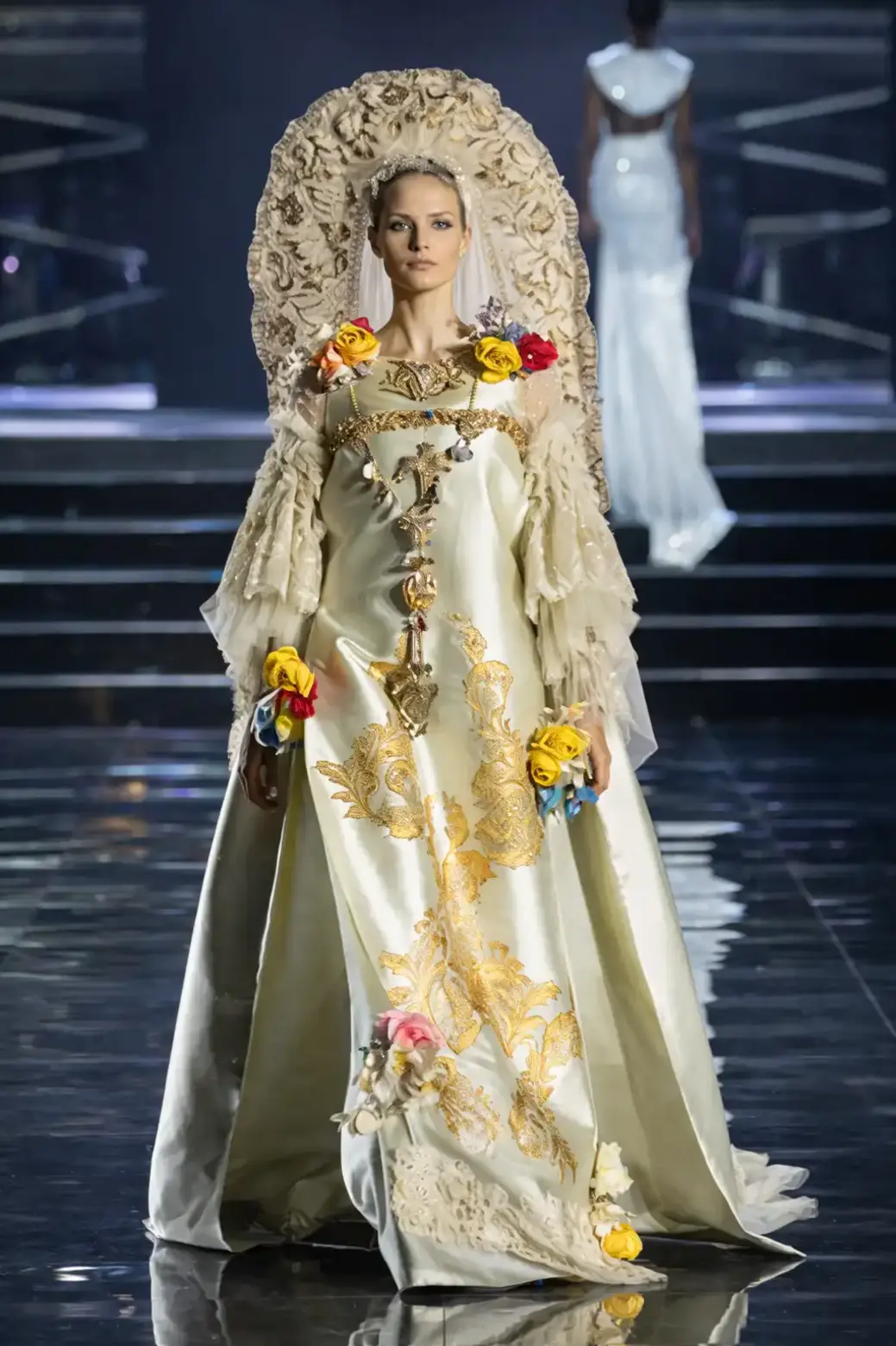 Grand Member of Haute Couture Natasha Poly on Finally Being the Christian Lacroix Bride