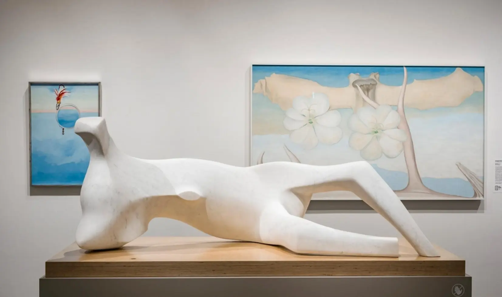 Georgia O’Keeffe and Henry Moore 3