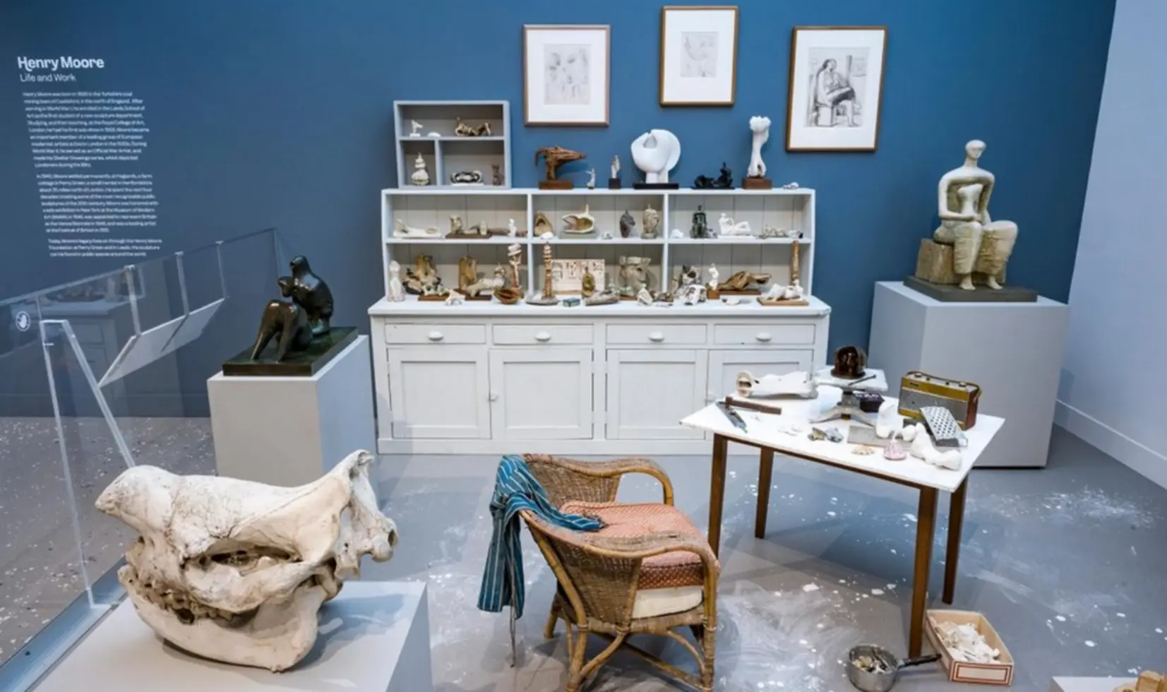 Georgia O’Keeffe and Henry Moore 4