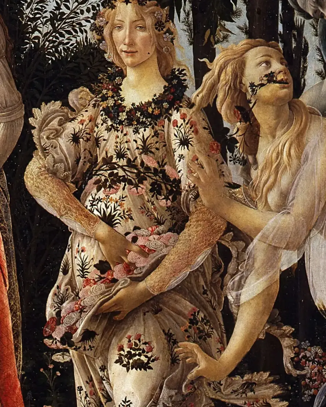 Spring Flora, the goddess of flowers