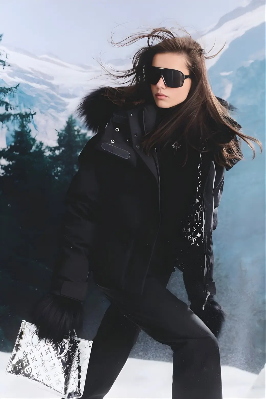 Louis Vuitton Ski 2025 skiing