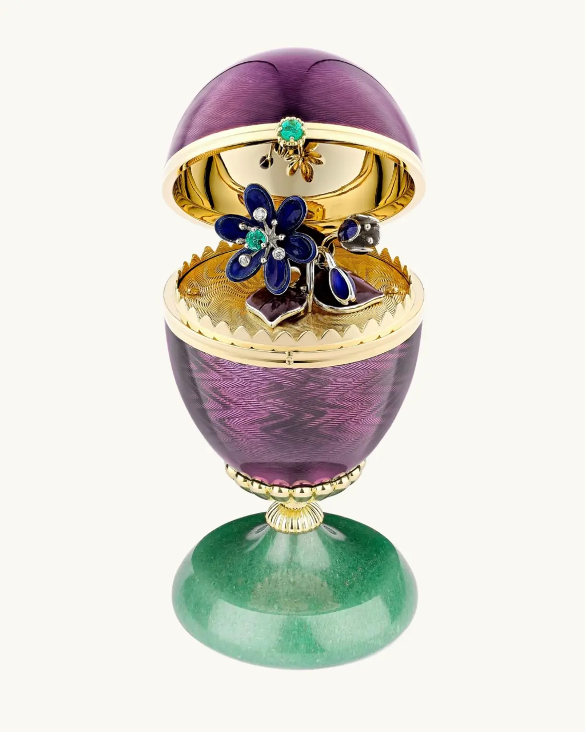 Limited-Edition Amazon Egg Objet with Poison Dart Frog Surprise