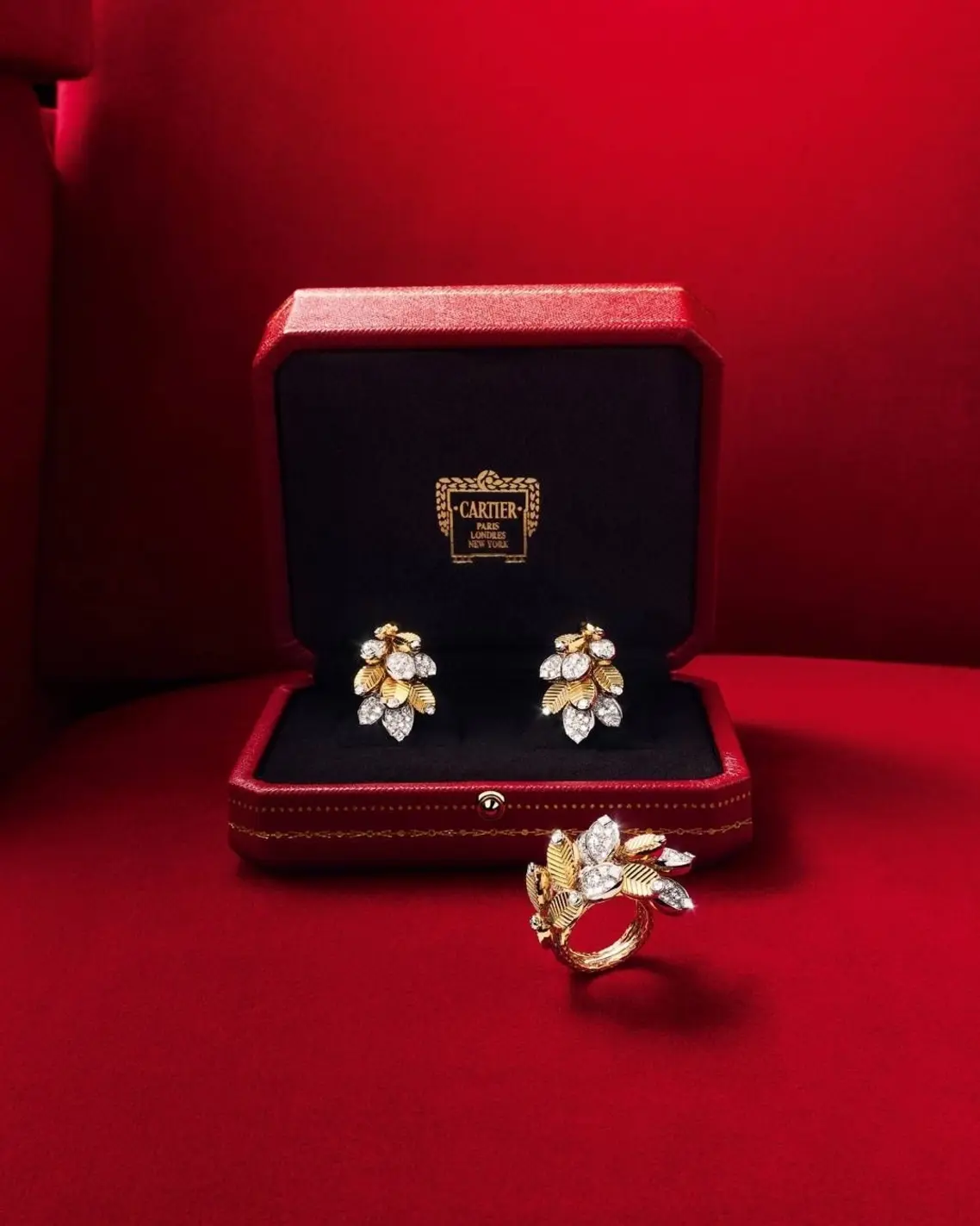 Best Luxury Earring Brands: Cartier 1