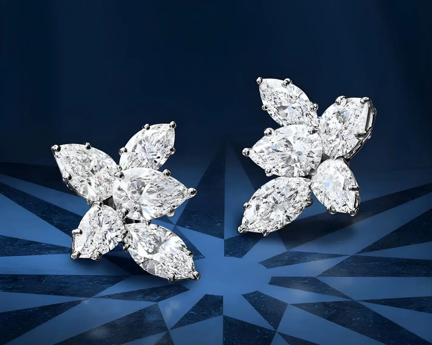 Best Luxury Earring Brands: Harry Winston