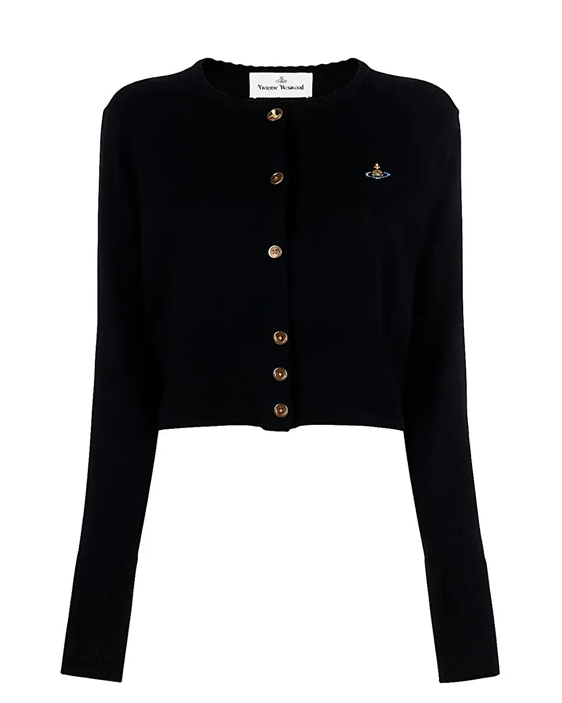 patterned Vivienne Westwood Cropped Cardigan