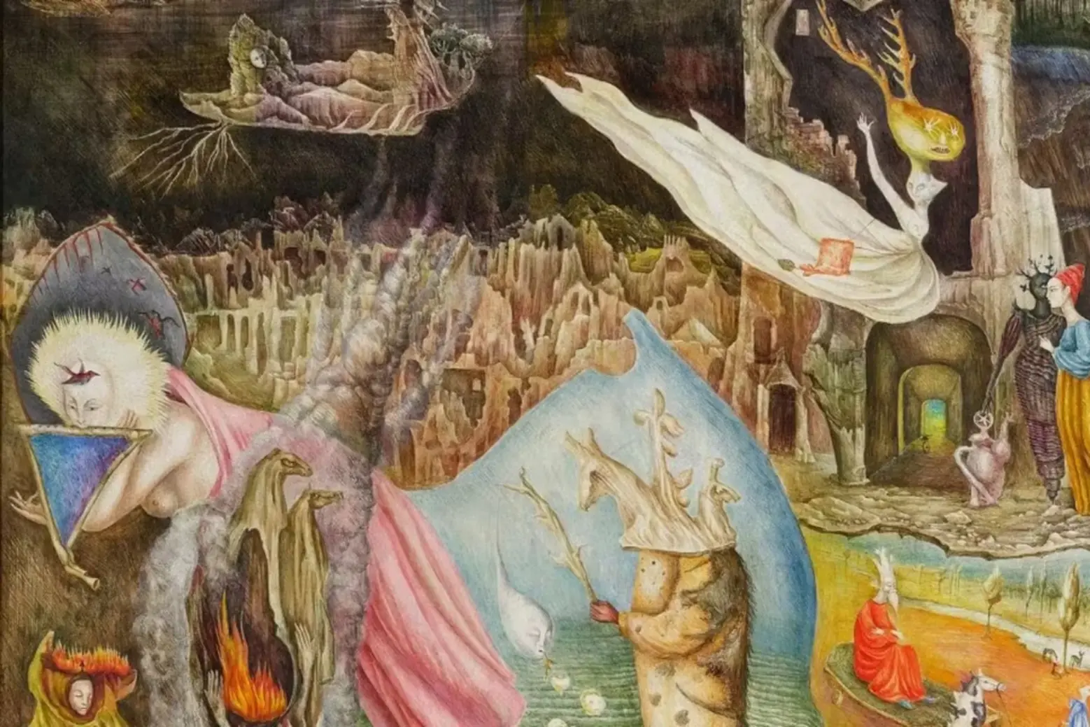Leonora Carrington surreal painting 2