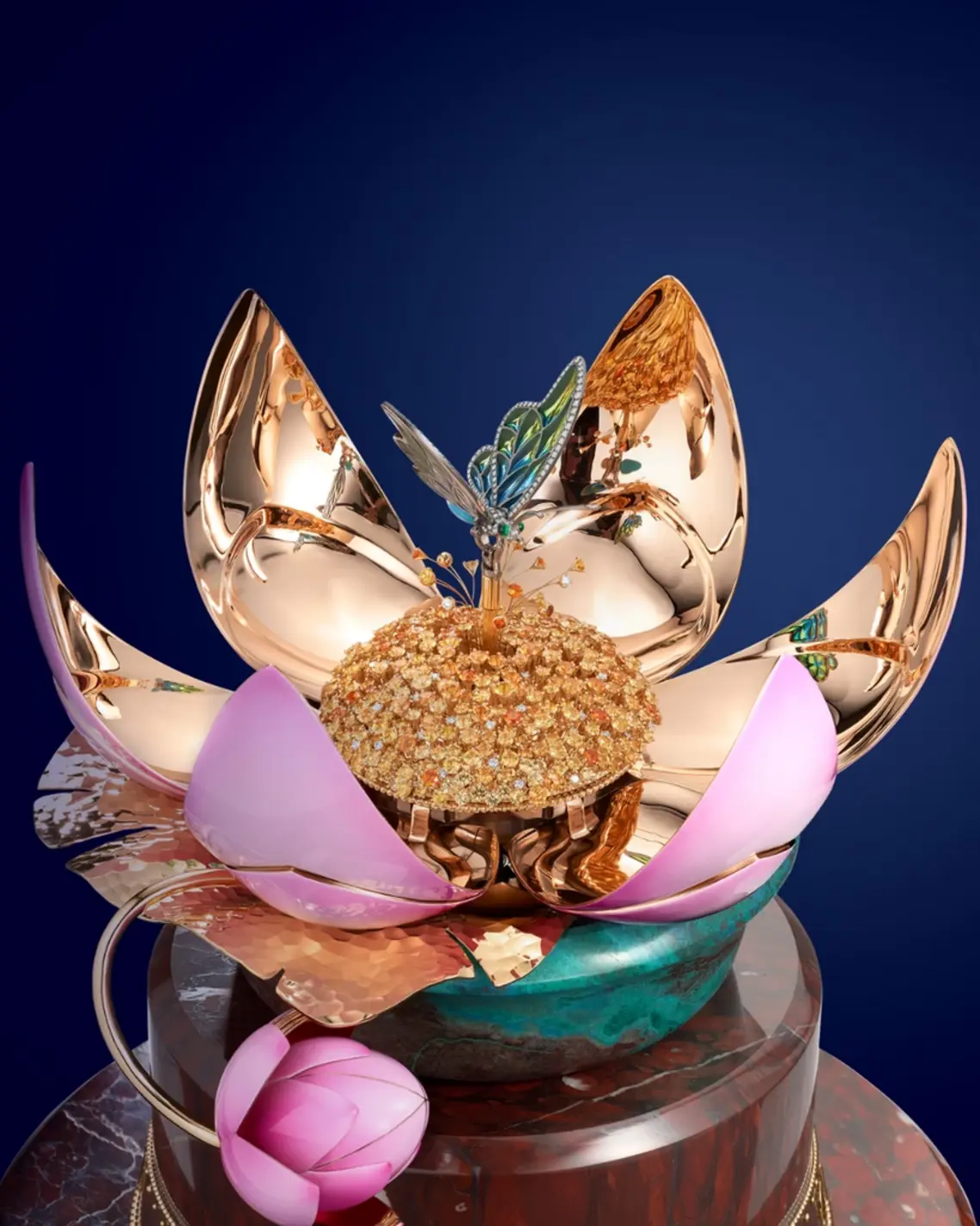 Van Cleef & Arpels Flower Automata Floraison du Nénuphar2