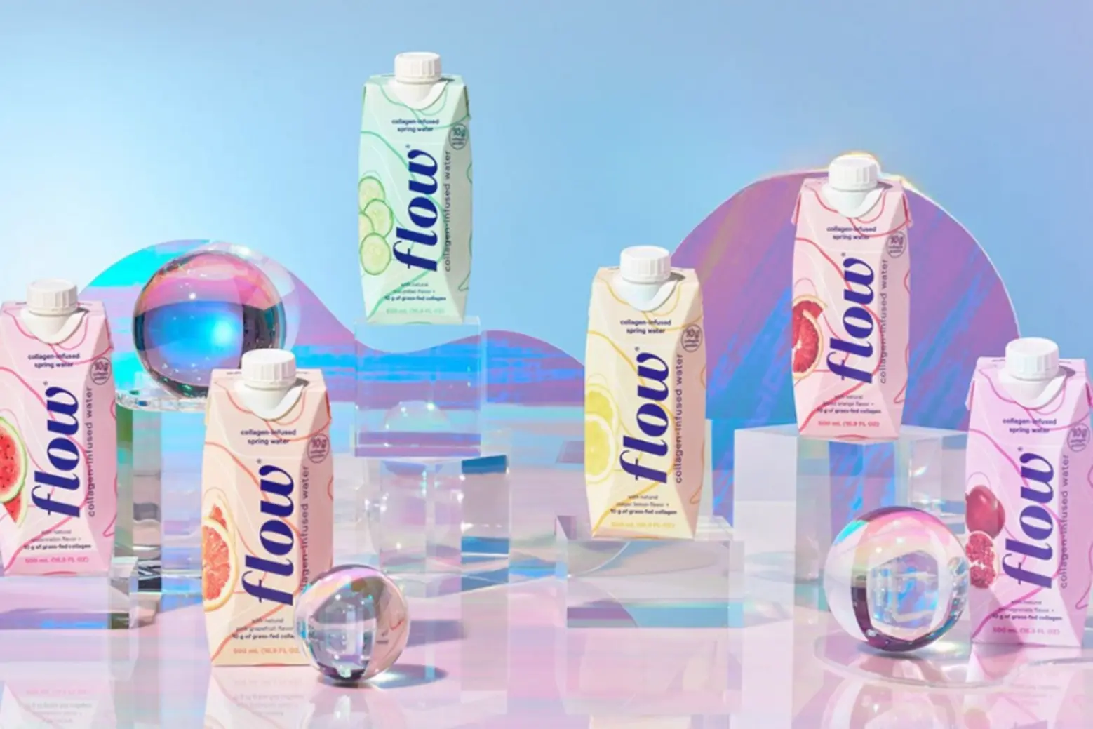 Fine water aluminum design Flow aluminum packaging for its sparking line