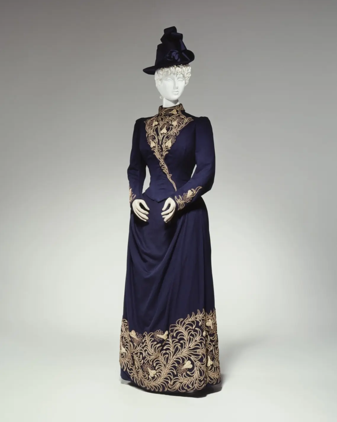 Women’s Suffrage Parade 1913 A 1880s Tailored walking Suit Bodice and Skirt