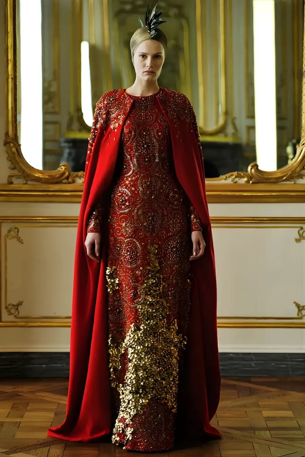 McQueen FALL 2010 READY-TO-WEAR Look 14