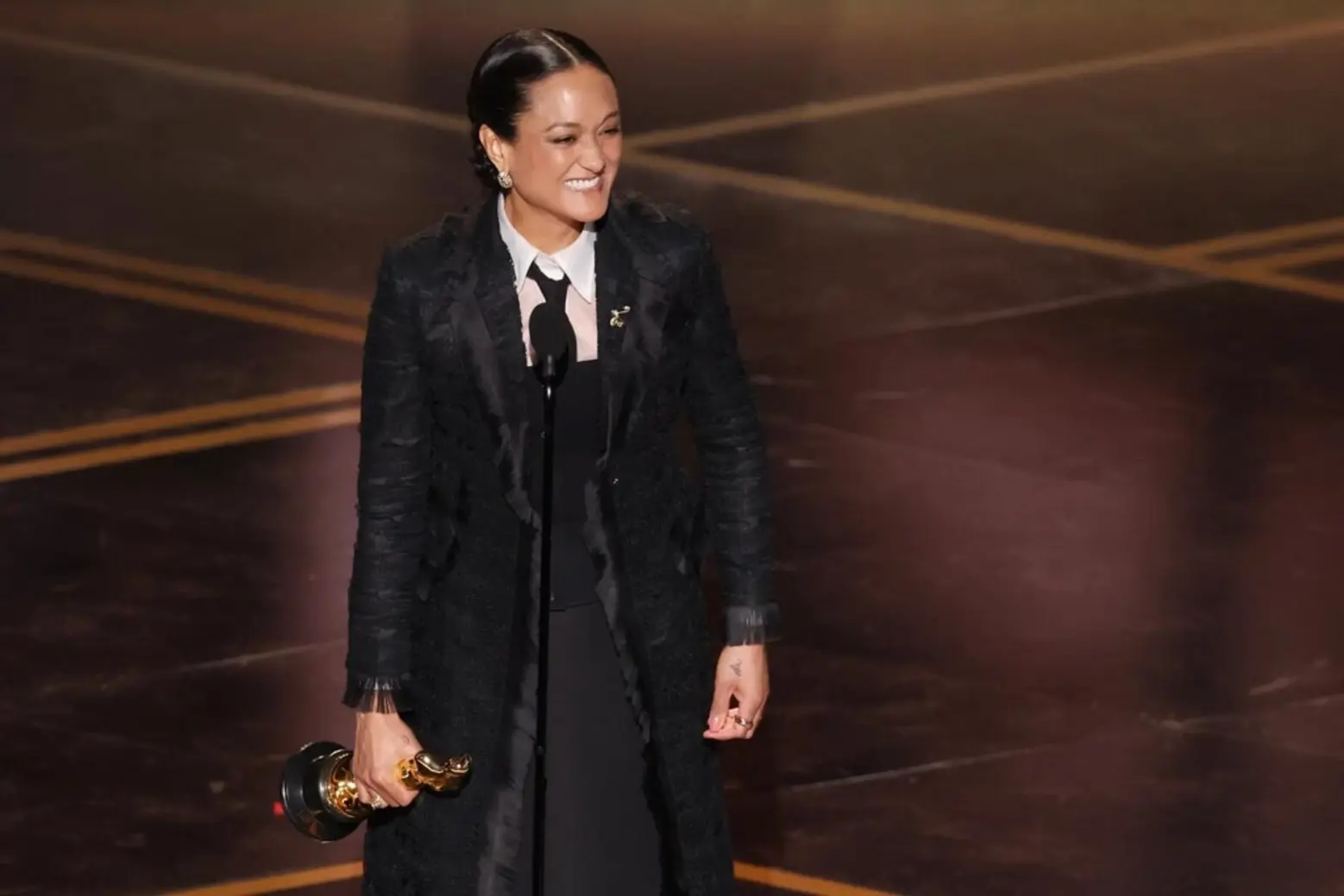 Oscars 2026 2 Autumn Durald Arkapaw became the first woman, and the first black person to win the Oscar for Best Cinematography