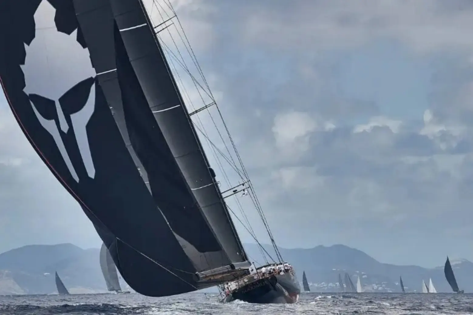 St. Barths Bucket Superyacht Racing 3