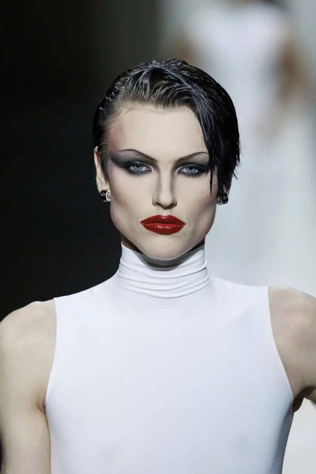 Charlie Jones in Smoky Eyes for Gucci