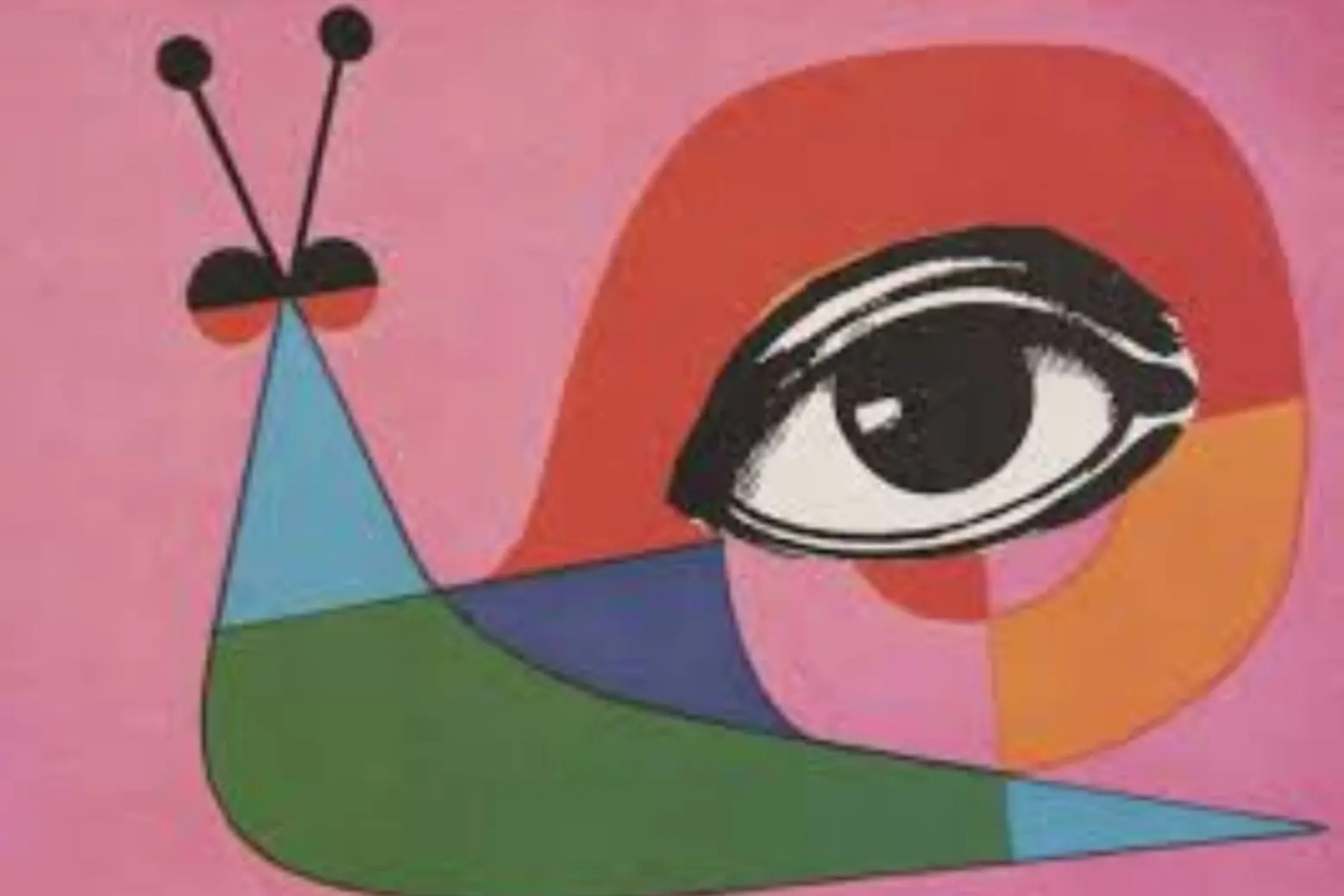 Women of Surrealism Untitled Collage (Snail)